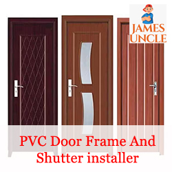PVC Door Frame And Shutter installer Mr. Ranjit Patra in Mahesh 1